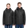 VEVOR Heated Jacket for Men with 7.4V Battery, Soft Shell Electric Heating Coat